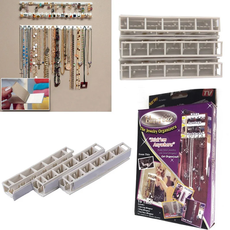Storage Organizer Shelf Sticking 9Pcs/Lot Multi Purpose Display Stand New Holder Jewelry Hook Wall Mount Necklace
Storage Organizer Shelf Sticking 9Pcs/Lot Multi Purpose Display Stand New Holder Jewelry Hook Wall Mount Necklace