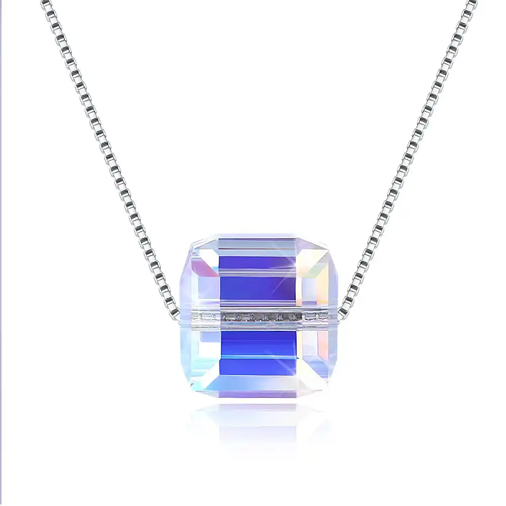 square crystal comes from the crystal element sugar pendant