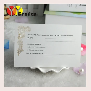 Hot sell wedding favor white wedding rsvp card free charge printing laser cut rose wedding invitation cards wholesale
Hot sell wedding favor white wedding rsvp card free charge printing laser cut rose wedding invitation cards wholesale