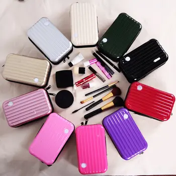 Luggage Design Travel Cosmetic Bags Makeup Organizer Case Brushes Lipstick Toiletry Storage Box косметичка женская
Luggage Design Travel Cosmetic Bags Makeup Organizer Case Brushes Lipstick Toiletry Storage Box косметичка женская
