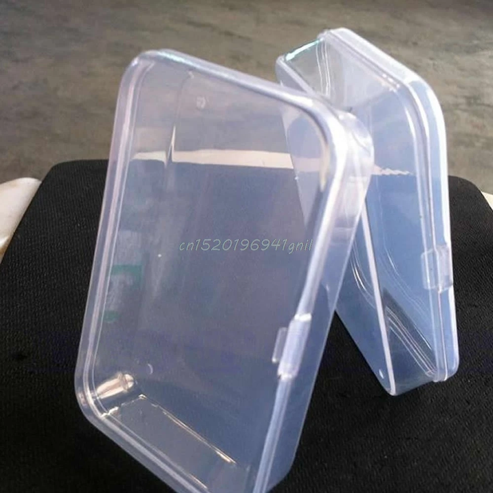 2Pcs Clear Plastic Transparent With Lid Storage Box Collection Container Case#T025#
2Pcs Clear Plastic Transparent With Lid Storage Box Collection Container Case#T025#