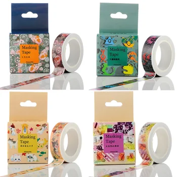 FangNymph Japanese Style Colorful Paper Adhesive Tape Decorative Tape Sticker Label Creative Gift School Supplies Stationery
FangNymph Japanese Style Colorful Paper Adhesive Tape Decorative Tape Sticker Label Creative Gift School Supplies Stationery