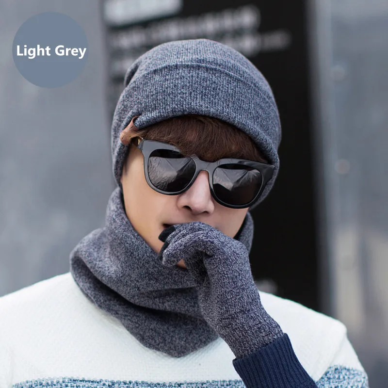Men Hats Scarf Gloves Set Winter 2017 Hot Wool Knitted Hat Screen Touch Finger Gloves Sets Winter Warm Accessories
Men Hats Scarf Gloves Set Winter 2017 Hot Wool Knitted Hat Screen Touch Finger Gloves Sets Winter Warm Accessories