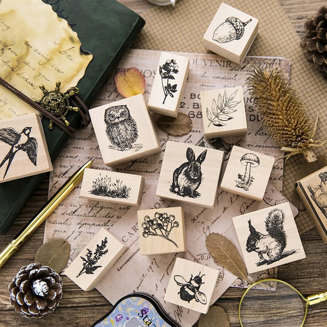 DIY wooden Vintage plant map stamp Animal Rubber stamps for scrapbooking stationery scrapbooking craft standard stamp
DIY wooden Vintage plant map stamp Animal Rubber stamps for scrapbooking stationery scrapbooking craft standard stamp
