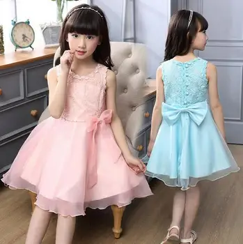 Girl Dress Girls 2019 Summer Fashion Lace Big Bow Party Flower Princess Wedding Dresses Baby Sleeveless O-Neck Girl Dress 6-15T
Girl Dress Girls 2019 Summer Fashion Lace Big Bow Party Flower Princess Wedding Dresses Baby Sleeveless O-Neck Girl Dress 6-15T