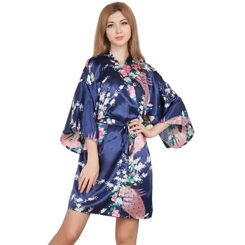 New Wedding Bride Bridesmaid Robe Floral Bathrobe Short Kimono Night Robe Bath Robe Fashion Dressing Gown For Women One Size T03
New Wedding Bride Bridesmaid Robe Floral Bathrobe Short Kimono Night Robe Bath Robe Fashion Dressing Gown For Women One Size T03