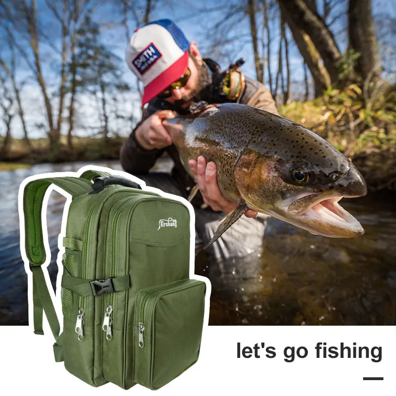 Erchang Fishing Backpack Bag Waterproof Outdoor Sports Fishing Bag General Size Mutiple Pocket Hiking Hunting Fishing Bags Men
Erchang Fishing Backpack Bag Waterproof Outdoor Sports Fishing Bag General Size Mutiple Pocket Hiking Hunting Fishing Bags Men