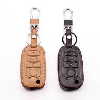 4 buttons car-covers For Fiat leather key case remote key case classic black brown protect shell leather car remote key cover
4 buttons car-covers For Fiat leather key case remote key case classic black brown protect shell leather car remote key cover
