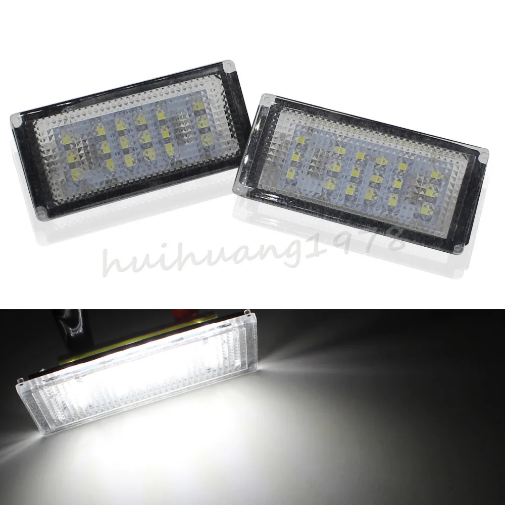 2PCS 18 LED 3528 SMD License Plate Light Lamp For 2Door BMW 3 Series E46 M3 WH 2004-2006 Free Shipping
2PCS 18 LED 3528 SMD License Plate Light Lamp For 2Door BMW 3 Series E46 M3 WH 2004-2006 Free Shipping