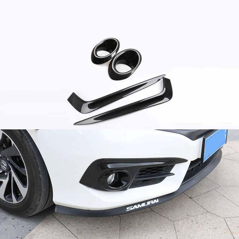 car-styling carbon fiber car front foglight trims for honda civic 2016 2017 2015 10th civic
car-styling carbon fiber car front foglight trims for honda civic 2016 2017 2015 10th civic