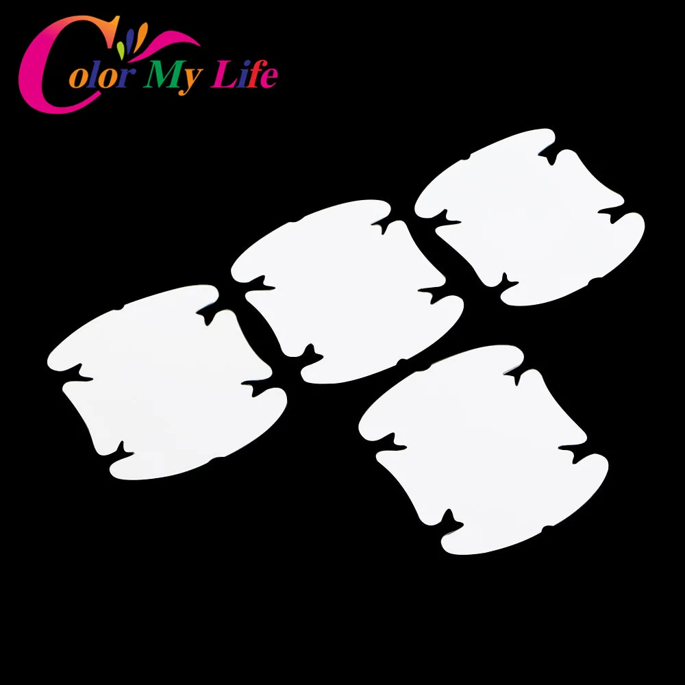 Color My Life Universal Car Door Handle Scratches Automobile Shakes Protective Vinyl Protector Films car | Автомобили и мотоциклы