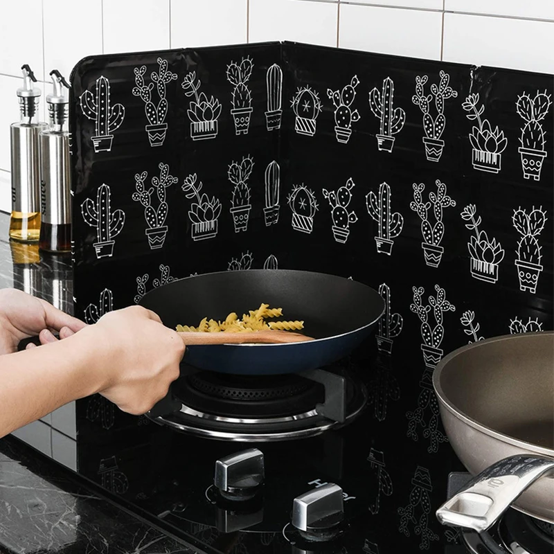 1pcs Anti Splatter Shield Guard Oil Divider Splash Proof Baffle Tool Kitchen Cooking Frying Pan Oil Splash Screen Cover
1pcs Anti Splatter Shield Guard Oil Divider Splash Proof Baffle Tool Kitchen Cooking Frying Pan Oil Splash Screen Cover
