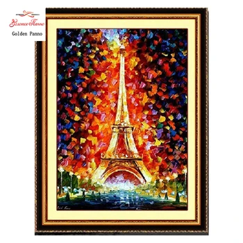 Golden Panno,Needlework,Embroidery,DIY Landscape Painting,Cross stitch,kits,11ct Eiffel Tower Cross-stitch,Sets For Embroidery
Golden Panno,Needlework,Embroidery,DIY Landscape Painting,Cross stitch,kits,11ct Eiffel Tower Cross-stitch,Sets For Embroidery