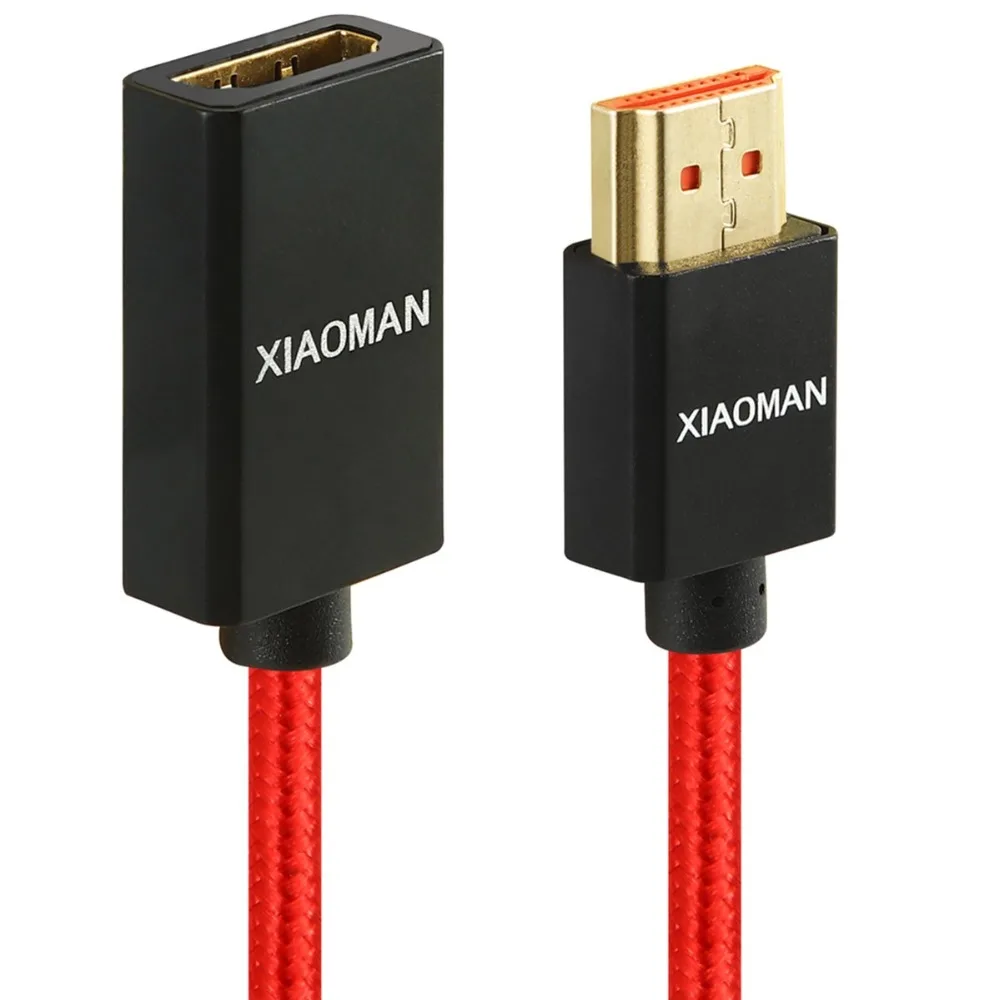 HDMI Extension Cable Male to Female with Ethernet 4K 3D 1080P for PC Blu-Ray PS4 HDMI Splitter Switch Fire TV Stick HDMI Cable
HDMI Extension Cable Male to Female with Ethernet 4K 3D 1080P for PC Blu-Ray PS4 HDMI Splitter Switch Fire TV Stick HDMI Cable