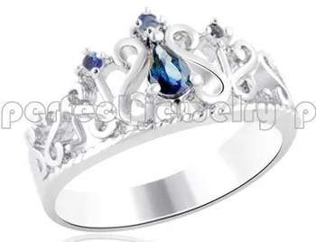 Per jewelry Natural sapphire crown style ring 0.5ct*1pc 0.05ct*3pcs gemstone Free shipping 925 sterling silver C19118
Per jewelry Natural sapphire crown style ring 0.5ct*1pc 0.05ct*3pcs gemstone Free shipping 925 sterling silver C19118