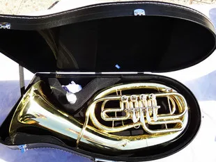 Musical instrument quality paint gold b 4 key baritone 4 key Large