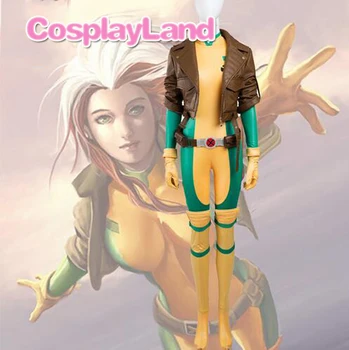 2017 X-Men Rogue Cosplay Costume for Adult Women Halloween Costumes Superhero Sexy Leather Jumpsuit Custom Made X-Men Costume
2017 X-Men Rogue Cosplay Costume for Adult Women Halloween Costumes Superhero Sexy Leather Jumpsuit Custom Made X-Men Costume