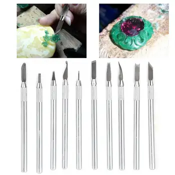10Pcs Iron-nickel Alloy DIY Carving Pen Engraving Knife Jewelry Making Tool High Quality Alloy Jewelry Tool For Jeweler Making
10Pcs Iron-nickel Alloy DIY Carving Pen Engraving Knife Jewelry Making Tool High Quality Alloy Jewelry Tool For Jeweler Making