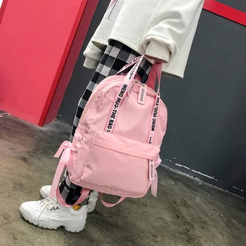 Letter Print Girls School Bags For Teenagers Women Nylon Travel Backpack Daypack
Letter Print Girls School Bags For Teenagers Women Nylon Travel Backpack Daypack