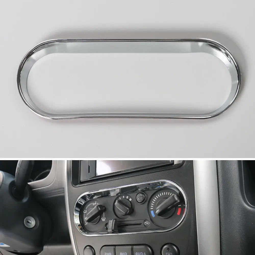 Auto ABS Chrome Air Conditioner Switch Adjust Cover Trim Frame Interior A/C Car Styling Accessories For Suzuki Jimny 2007-2015
Auto ABS Chrome Air Conditioner Switch Adjust Cover Trim Frame Interior A/C Car Styling Accessories For Suzuki Jimny 2007-2015