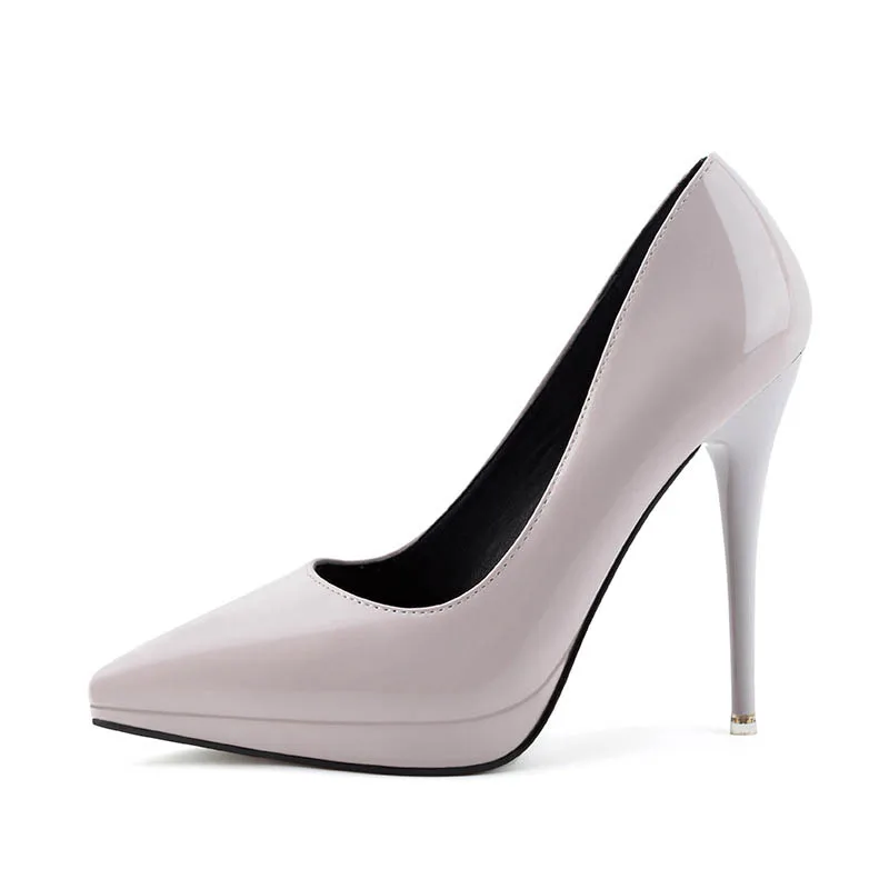 Women Pumps Solid color High Heels Shoes Female Fashion Autumn Office Shoe Pointed Toe Wedding Party Shoes Heels S59 Heel 11.5cm
Women Pumps Solid color High Heels Shoes Female Fashion Autumn Office Shoe Pointed Toe Wedding Party Shoes Heels S59 Heel 11.5cm
