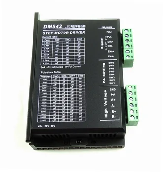 20-50VDC 256 Subdivision CNC Micro-Stepping Name23 DM542 Stepper Motor Driver 2phase 4.2A#DM542
20-50VDC 256 Subdivision CNC Micro-Stepping Name23 DM542 Stepper Motor Driver 2phase 4.2A#DM542