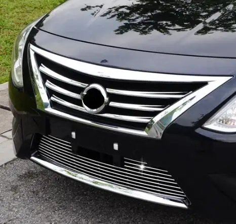 ABS Chrome car accessories styling for Nissan Sunny 2014 2015 2016 Car Head Grille Fence Decoration strip Cover Trim
ABS Chrome car accessories styling for Nissan Sunny 2014 2015 2016 Car Head Grille Fence Decoration strip Cover Trim