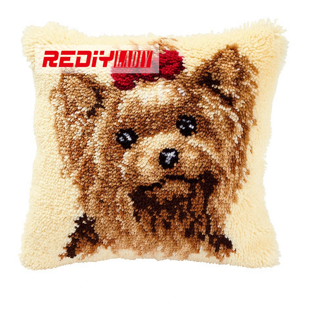 HOT Latch Hook Cushion Kits Gift DIY Needlework Crocheting Throw Pillow Unfinished Yarn Embroidery Pillowcase YORKSHIRE TERRIER
HOT Latch Hook Cushion Kits Gift DIY Needlework Crocheting Throw Pillow Unfinished Yarn Embroidery Pillowcase YORKSHIRE TERRIER