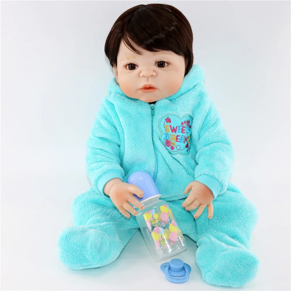 23 Inch Boneca bebes reborn boy Full Body Silicone Vinyl Reborn Babies Dolls 57 cm Realistic Newborn Dolls Children's Day Gifts
23 Inch Boneca bebes reborn boy Full Body Silicone Vinyl Reborn Babies Dolls 57 cm Realistic Newborn Dolls Children's Day Gifts