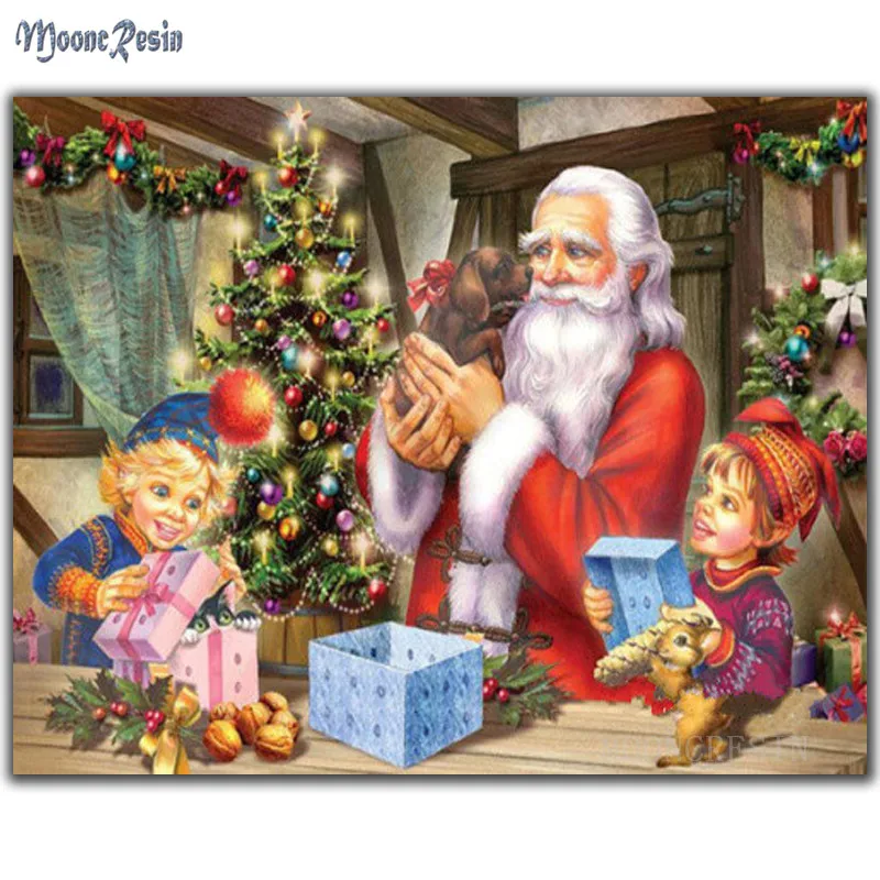 Diy Diamond Painting Cross Stitch Santa Claus Presents Gifts Needlework 3D Diamond Embroidery Full Round Mosaic Decoration Resin
Diy Diamond Painting Cross Stitch Santa Claus Presents Gifts Needlework 3D Diamond Embroidery Full Round Mosaic Decoration Resin
