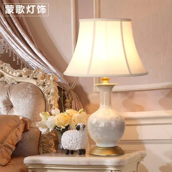 TUDA Free Shipping 38.5X 60.5cm LED Table Lamp The New Chinese Style Bedroom Bedside Table Lamp Painted Petals Ceramic Lamp E27
TUDA Free Shipping 38.5X 60.5cm LED Table Lamp The New Chinese Style Bedroom Bedside Table Lamp Painted Petals Ceramic Lamp E27