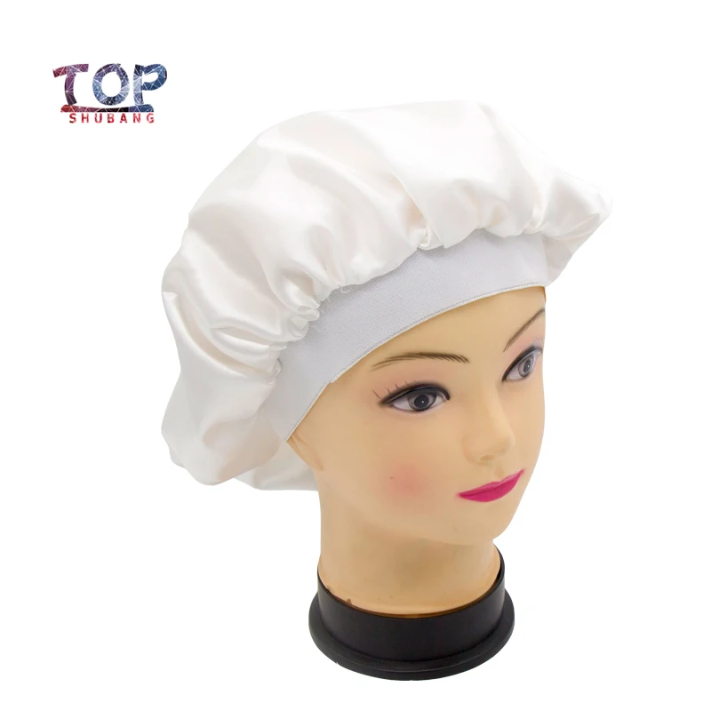 Customized Print Logo 2 Layer Polyester Satin Bonnets Luxury Virgin Hair extensions sleeping wig bonnets
Customized Print Logo 2 Layer Polyester Satin Bonnets Luxury Virgin Hair extensions sleeping wig bonnets
