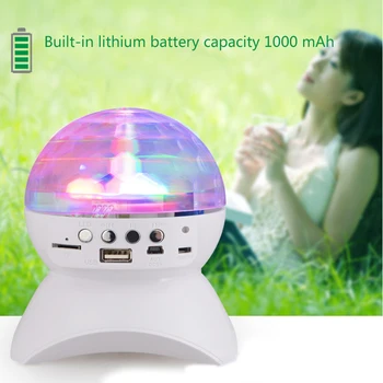 Bluetooth Speaker Stage Light Controller RGB LED Magic Ball Crystal Light DJ Club Disco Party
Bluetooth Speaker Stage Light Controller RGB LED Magic Ball Crystal Light DJ Club Disco Party