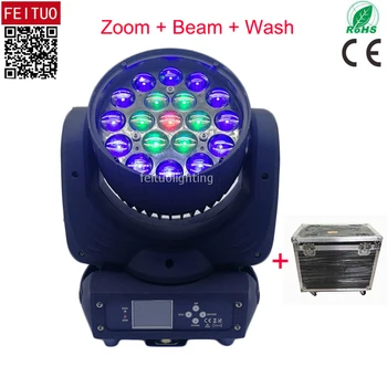 4pcs + Flight Case Ring Control Lyre Led Wash Zoom 19x15w Rgbw 4in1 Dmx Led Moving Head Beam Light For Dj Disco Party Stage Bar
4pcs + Flight Case Ring Control Lyre Led Wash Zoom 19x15w Rgbw 4in1 Dmx Led Moving Head Beam Light For Dj Disco Party Stage Bar