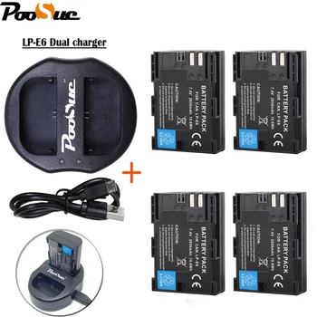 LP-E6 battery lpe6 Camera Battery pack + USB Charger For Canon LP E6 EOS 5DS 5D Mark II MARK III 6D 7D 60D 60Da 70D 80D DSLR 5DS
LP-E6 battery lpe6 Camera Battery pack + USB Charger For Canon LP E6 EOS 5DS 5D Mark II MARK III 6D 7D 60D 60Da 70D 80D DSLR 5DS