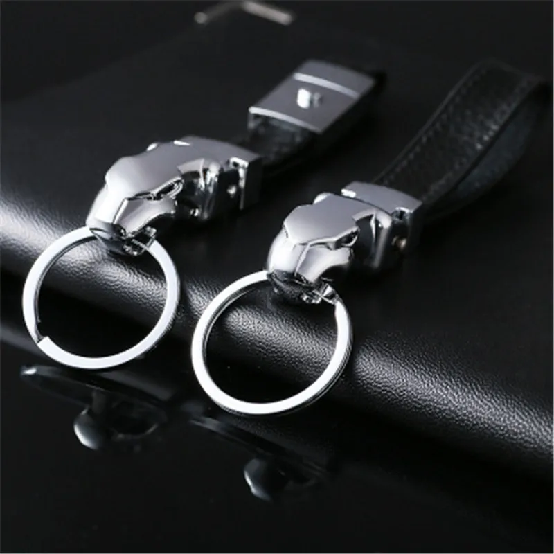 Wholesale Custom Leopard Head Keychain Metal Leather Keychain Men's Car Keychain Promotional Gift Customized Porta Chaves
Wholesale Custom Leopard Head Keychain Metal Leather Keychain Men's Car Keychain Promotional Gift Customized Porta Chaves