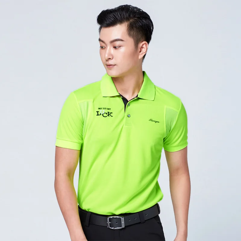 Mens Training Golf Shirt Short Sleeve Breathable Tops 2019 Men Quick Drying Comfortable Slim Tops Golf Apparel D0662
Mens Training Golf Shirt Short Sleeve Breathable Tops 2019 Men Quick Drying Comfortable Slim Tops Golf Apparel D0662