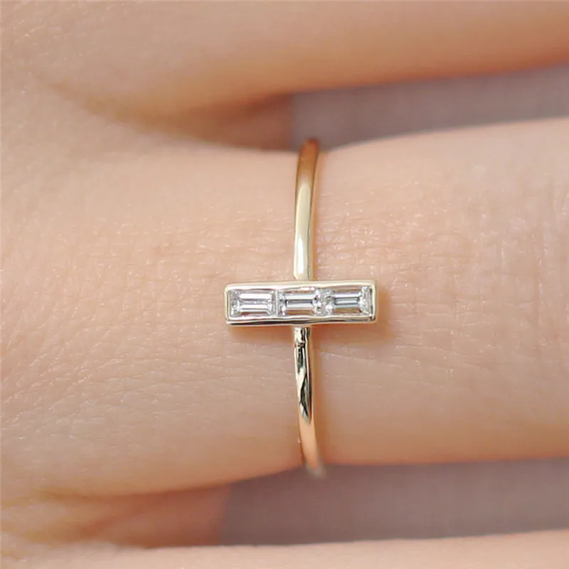 BOAKO Simple Rings Silver/Gold Rose Gold Color Fashion Ring Pave Setting With Zircon Crystal Female Jewelry anillos mujer
BOAKO Simple Rings Silver/Gold Rose Gold Color Fashion Ring Pave Setting With Zircon Crystal Female Jewelry anillos mujer