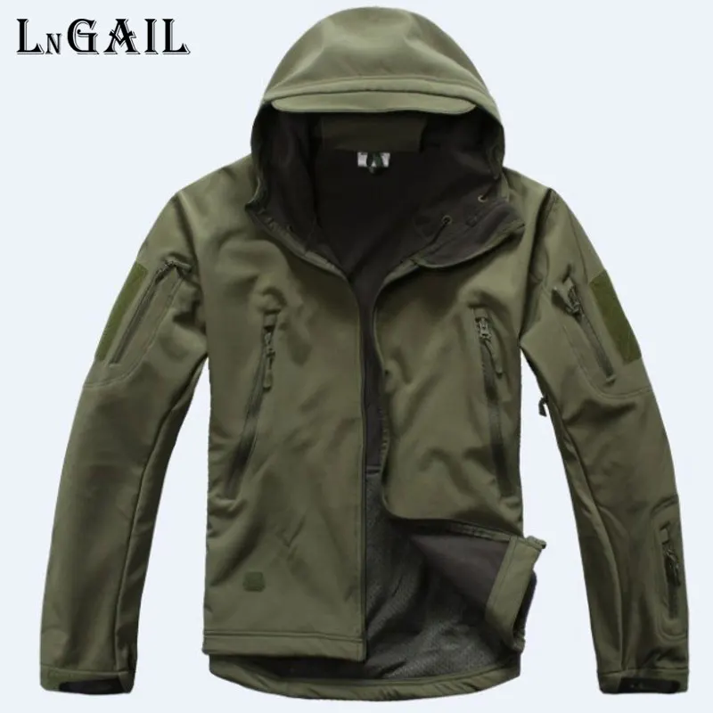 Men jacket 2017 High quality Black color Lurker Shark skin Soft Shell TAD V 4.0 Military Jacket Waterproof windbreaker coat
Men jacket 2017 High quality Black color Lurker Shark skin Soft Shell TAD V 4.0 Military Jacket Waterproof windbreaker coat