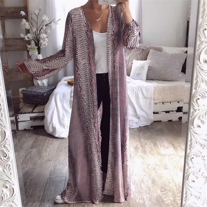 Womens Ladies Coat Long Sleeve Fashion Chiffon Cardigan Outwear Top Causal Blouse 2019 Newest Hot robe femme ropa mujer Elegant
Womens Ladies Coat Long Sleeve Fashion Chiffon Cardigan Outwear Top Causal Blouse 2019 Newest Hot robe femme ropa mujer Elegant