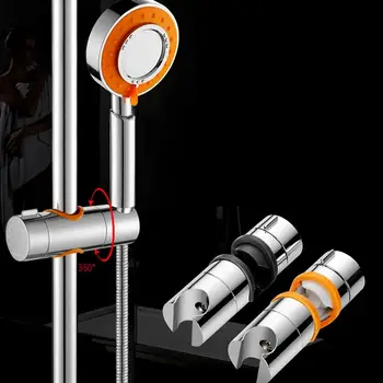 Adjustable Hand Shower Rail Head Bracket Holder For Slide Bar Slider Clamp Bathroom ABS Chrome Plated Bathroom Accersories
Adjustable Hand Shower Rail Head Bracket Holder For Slide Bar Slider Clamp Bathroom ABS Chrome Plated Bathroom Accersories