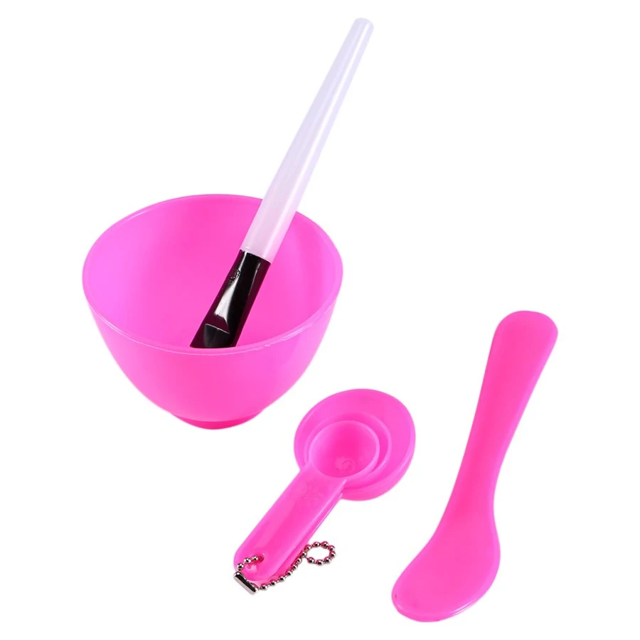 Hot 4 IN 1 Set Mask Bowl +1 Mask stick +1 Mask Brush + 1 Spoon Women Cosmetic DIY Mixing Brush Facial Mask Bowl Set
Hot 4 IN 1 Set Mask Bowl +1 Mask stick +1 Mask Brush + 1 Spoon Women Cosmetic DIY Mixing Brush Facial Mask Bowl Set
