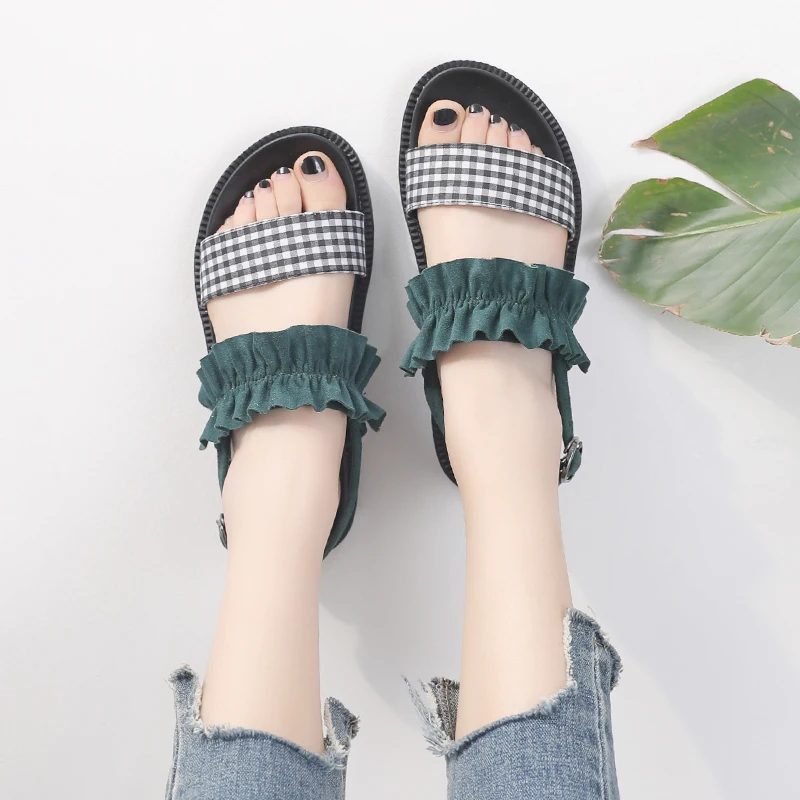 2019 New Women Gladiator Sandals Female Shoes Woman Summer Platform Sandals Ladies Wear resistant Flat Sandals Women Sandalias
2019 New Women Gladiator Sandals Female Shoes Woman Summer Platform Sandals Ladies Wear resistant Flat Sandals Women Sandalias