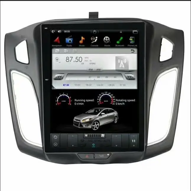 10.4'' Tesla Style Android 8.1 Car DVD GPS Navigation Radio Player for Ford Focus 2012- 2015 4G RAM PX6 6 CORES CARPLAY STEREO
10.4'' Tesla Style Android 8.1 Car DVD GPS Navigation Radio Player for Ford Focus 2012- 2015 4G RAM PX6 6 CORES CARPLAY STEREO