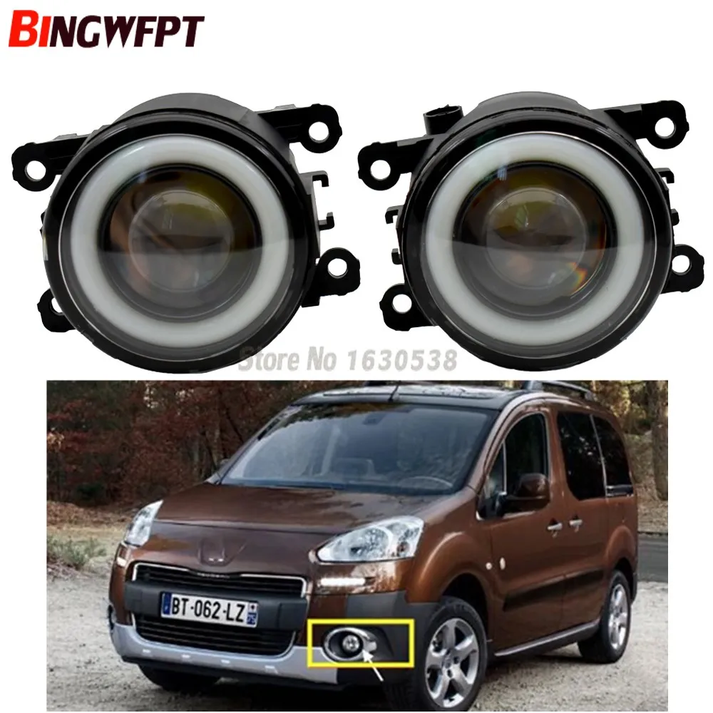 2pcs/pair (Left+Right) Angel Eye car-styling Fog Lamps LED Lights For Peugeot Partner Tepee 2008-2018 For Citroen C3 C4 C5 C6
2pcs/pair (Left+Right) Angel Eye car-styling Fog Lamps LED Lights For Peugeot Partner Tepee 2008-2018 For Citroen C3 C4 C5 C6