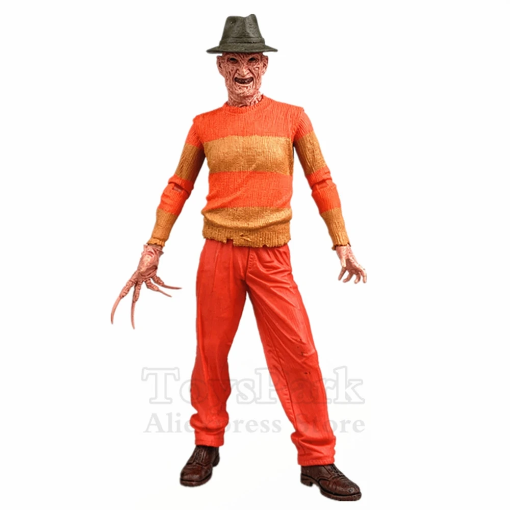 Exclusive NES Freddy Krueger 7" Movie Action Figure Original NECA Real Toys A Nightmare On Elm Street Gamestop Collectible Doll
Exclusive NES Freddy Krueger 7" Movie Action Figure Original NECA Real Toys A Nightmare On Elm Street Gamestop Collectible Doll