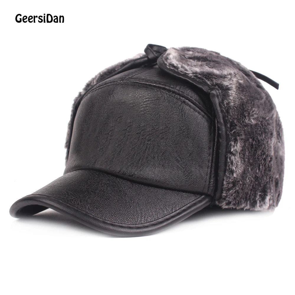 GEERSIDAN Winter Unisex Bomber Hat For Men Earmuffs Cap Earflap Windproof Ushanka Waterproof Trapper Hunting Hat for Middle-aged
GEERSIDAN Winter Unisex Bomber Hat For Men Earmuffs Cap Earflap Windproof Ushanka Waterproof Trapper Hunting Hat for Middle-aged