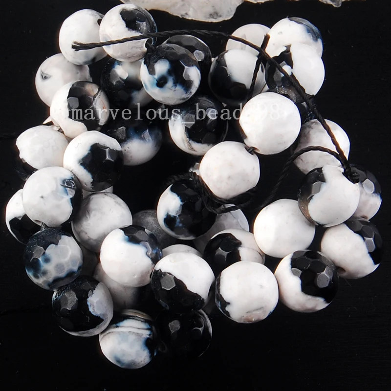 free shipping Fashion Jewelry 8mm Beautiful Faceted White Black Carnelian Faceted Round Loose Beads G6435
free shipping Fashion Jewelry 8mm Beautiful Faceted White Black Carnelian Faceted Round Loose Beads G6435