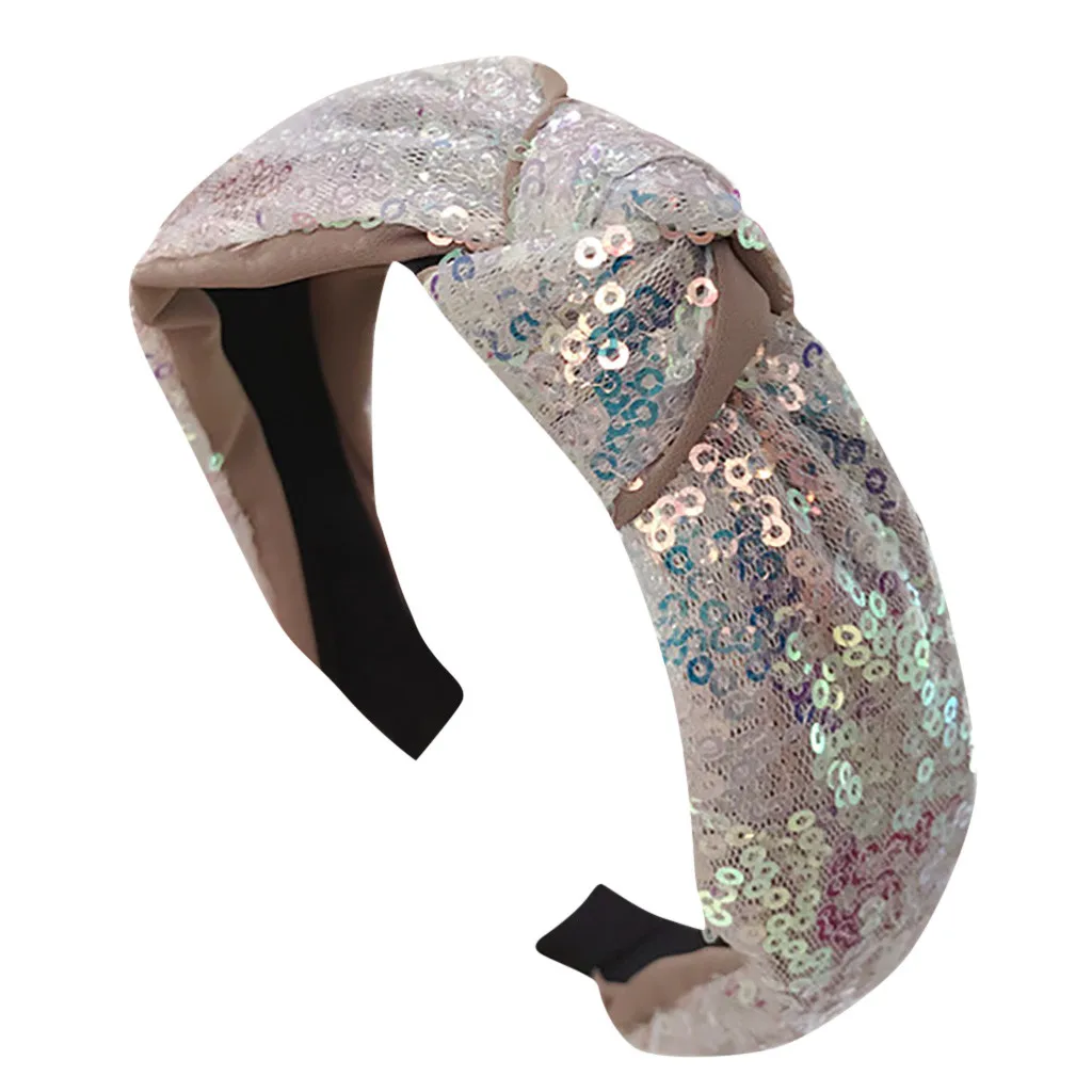 Mesh Hairband Head Band for Women New Shiny Sequin Cross Knot Hair Hoop Headband Bezel Hair Accessories #L10
Mesh Hairband Head Band for Women New Shiny Sequin Cross Knot Hair Hoop Headband Bezel Hair Accessories #L10