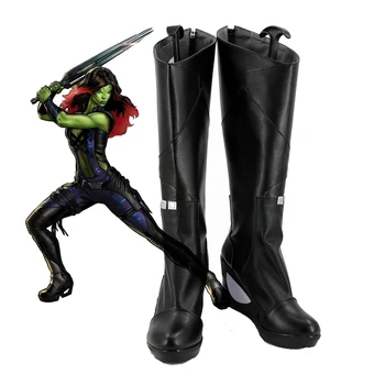 Guardians of the Galaxy Gamora Cosplay Shoes Halloween Black High Gamora Boots Custom-made
Guardians of the Galaxy Gamora Cosplay Shoes Halloween Black High Gamora Boots Custom-made